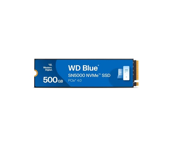 WD BLUE SSD NVMe 500GB PCIe SN5000, Gen4, (R:5000, W:4000MB/s)