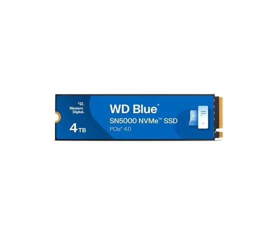 WD BLUE SSD NVMe 4TB PCIe SN5000, Gen4, (R:5500, W:5000MB/s)
