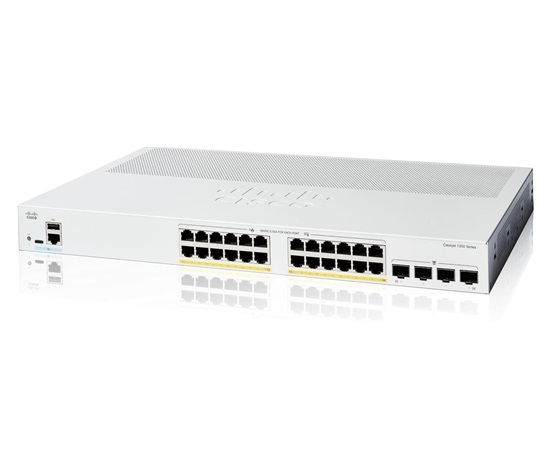 Cisco Catalyst switch C1200-24FP-4X (24xGbE,4xSFP+,24xPoE+,375W) - REFRESH