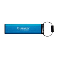 Kingston Flash Disk IronKey 512GB USB-C IronKey Keypad 200C, FIPS 140-3 Lvl 3 (Pending) AES-256
