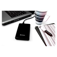 VERBATIM externí SSD 1TB Store ‘n‘ Go Slim Portable USB 3.0, USB-A/USB-C, černá