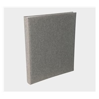 Focus Base Line Canvas Ringbinder Brown