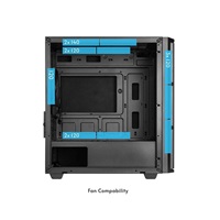 CHIEFTEC skříň PRO MINI, mATX, 1xUSB-C, 1xUSB 3.0, 1x USB 2.0, 1x 120mm Fan, černá