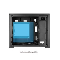 CHIEFTEC skříň BX-MESH, mATX, 1xUSB-C 3.1, 1xUSB 3.1, 1x 120mm Fan, černá