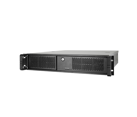 CHIEFTEC skříň Rackmount 2U mATX/ATX, UNC-209SR-B-OP, 20" Slide Rail, Black