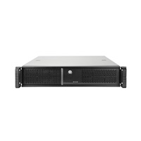 CHIEFTEC skříň Rackmount 2U mATX/ATX, UNC-209SR-B-OP, 20" Slide Rail, Black
