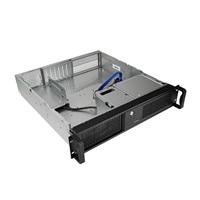 CHIEFTEC skříň Rackmount 2U mATX/ATX, UNC-209SR-B-OP, 20" Slide Rail, Black