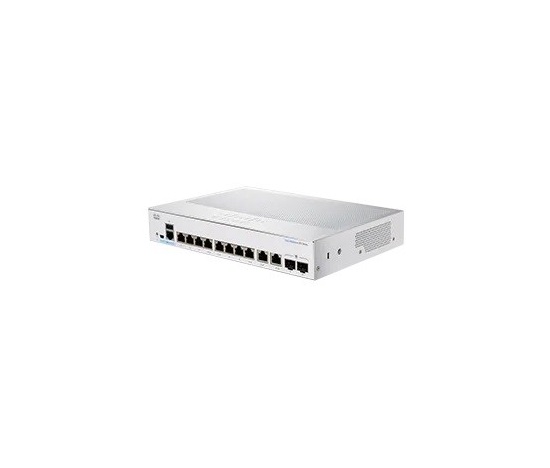 BAZAR - Cisco switch CBS250-8T-E-2G (8xGbE,2xGbE/SFP combo,fanless) - REFRESH - poškozený obal