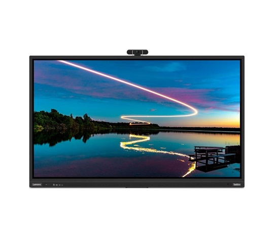 LENOVO LCD T86 - 86”,VA,matný,16:9,3840x2160,Touch,60Hz,8ms,400cd/m2,1200:1,HDMI,DP,USB-C,ThB,RJ45,USBHub,VESA