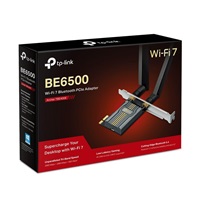 TP-Link Archer TBE400E WiFi7 PCIe adapter (BE6500,2,4GHz/5GHz/6GHz,Bluetooth5.4)