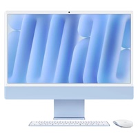 Apple iMac 24'' 4.5K display M4 chip 8-core CPU and 8-core GPU, 16GB, 256GB SSD - Blue