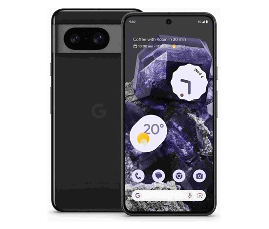 BAZAR - Google Pixel 8  5G, 8/128GB, EU, černá - Po opravě (Komplet)