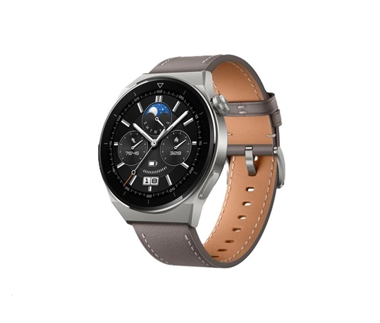 Huawei Watch GT3 Pro 46mm (Odin-B19V) Titan, šedá, EU