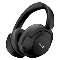 GENIUS sluchátka HS-810BT, Bluetooth 5.3, USB-C, černá