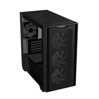 ASUS case A21 PLUS, Mini Tower, průhledná bočnice, 4x 120mm ARGB Fan, černá