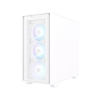 ASUS case A21 PLUS, Mini Tower, průhledná bočnice, 4x 120mm ARGB Fan, bílá