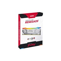 KINGSTON CUDIMM DDR5 24GB 8400MT/s CL40 FURY Renegade RGB White XMP