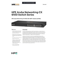 HPE Aruba Networking CX 6100 24G 4SFP+ Switch JL678A RENEW