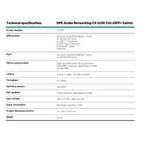 HPE Aruba Networking CX 6100 24G 4SFP+ Switch JL678A RENEW