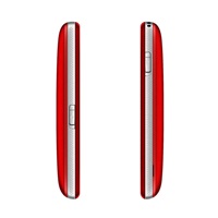 EVOLVEO EasyPhone, mobilní telefon pro seniory s nabíjecím stojánkem, červená