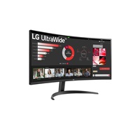 LG MT VA LED 34" 34WR50QK - VA panel, 3440x1440, 2xHDMI, DP, prohnutý
