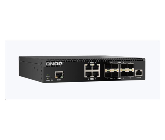 QNAP switch QSW-M3212R-8S4T (8xSFP+,4x10GbE)