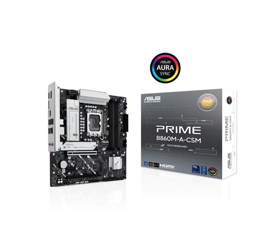 ASUS MB Sc LGA1851 PRIME B860M-A-CSM, Intel B860, 4xDDR5, 2xDP, 1xHDMI, mATX