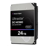 Western Digital Ultrastar® HDD 24TB (WUH722424ALE6L4) DC HC580 3.5in 26.1MM 512MB 7200RPM SATA 512E SE