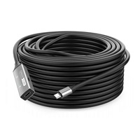 PREMIUMCORD USB-C repeater a prodlužovací kabel Male-Female, 5Gbps Aluminium 15m