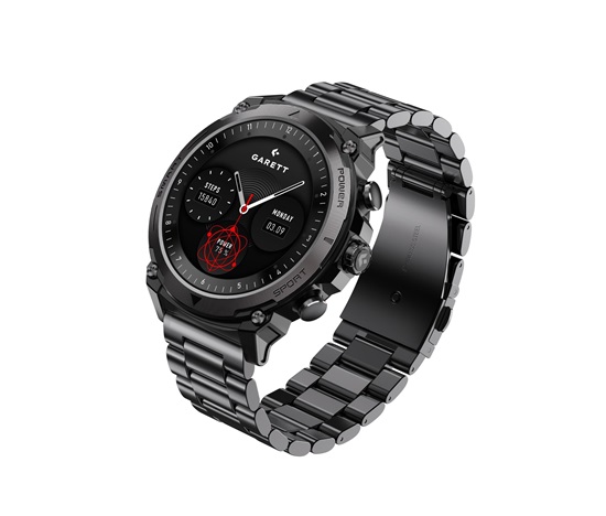 Garett Smartwatch Atom Black Steel