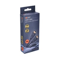 Solight HDMI kabel s Ethernetem, HDMI 1.4 A konektor - HDMI 1.4 A konektor, blistr, 3m