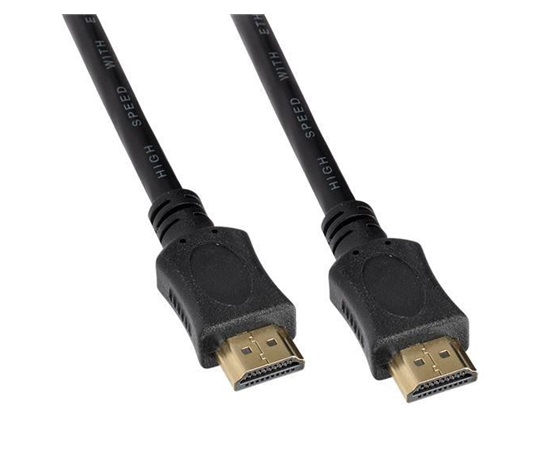 Solight HDMI kabel s Ethernetem, HDMI 2.0 A konektor - HDMI 2.0 A konektor, blistr, 3m