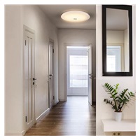 Solight LED stropní světlo PLAIN s PIR sensorem, 18W, 1260lm, 3000K, kulaté, 33cm