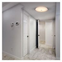 Solight LED stropní světlo PLAIN s PIR sensorem, 18W, 1260lm, 3000K, kulaté, 33cm