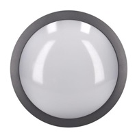 Solight LED venkovní osvětlení se senzorem Siena, šedé, 20W, 1500lm, 4000K, IP54, 23cm