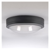 Solight LED venkovní osvětlení se senzorem Siena, šedé, 20W, 1500lm, 4000K, IP54, 23cm