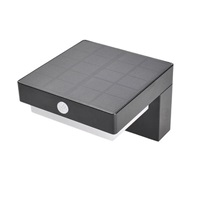 Solight LED solární nástěnné osvětlení Palermo, 5W, 400lm, 3000K