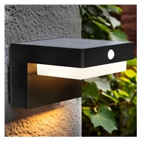 Solight LED solární nástěnné osvětlení Palermo, 5W, 400lm, 3000K