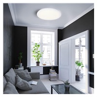 Solight LED stropní světlo Plain, 3CCT, 24W, 1920lm, 3000K, 4000K, 6000K, kulaté, 38cm