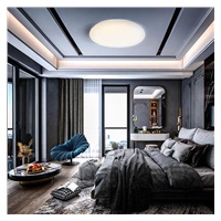 Solight LED stropní světlo Plain, 3CCT, 24W, 1920lm, 3000K, 4000K, 6000K, kulaté, 38cm