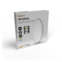 Solight LED osvětlení s ochranou proti vlhkosti, IP54, 18W, 1530lm, 3CCT, 33cm
