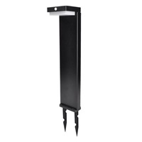 Solight LED solární sloupkové osvětlení Palermo, 5W, 400lm, 3000K