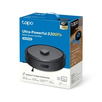 TP-Link Tapo RV30 Max robotický vysavač s mopem (LiDAR+IMU, 2,4 GHz, BT, černý)