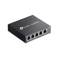 TP-Link OMADA switch ES205GP (5xGbE,4xPoE+,65W, fanless)