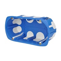 Solight vestavná podlahová dvojzásuvka, IP55, kulaté víčko