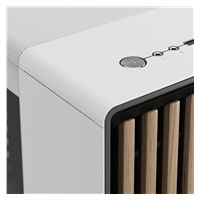 FRACTAL DESIGN North XL, Midi Tower, 1xUSB-C 3.2 Gen 2x2, 2xUSB 3.0, 4x 140mm Fan, Bílá