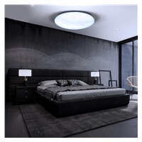 Solight LED stropní světlo Star, kulaté, 24W, 2400lm, dálkové ovládání, 37cm