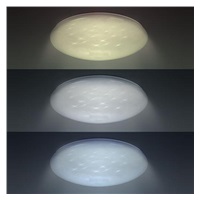 Solight LED stropní světlo Star, kulaté, 24W, 2400lm, dálkové ovládání, 37cm