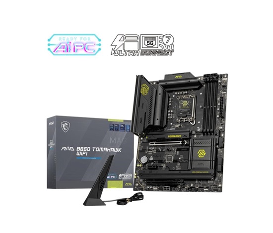 MSI MB Sc LGA1851 MAG B860 TOMAHAWK WIFI, Intel B860