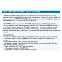 HPE Aruba Networking CX6100 48G 4SFP+ Switch
